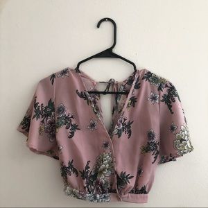 Floral Crop Top